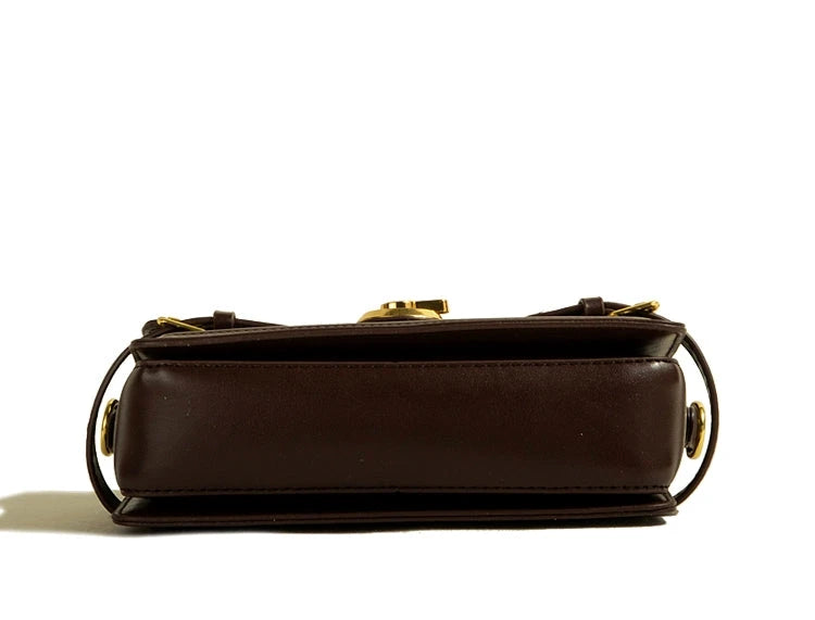 Vivian-Retro Woolen Plaid Casual Handbag